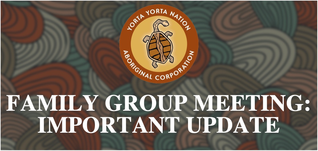 Family Group Meetings: IMPORTANT UPDATE